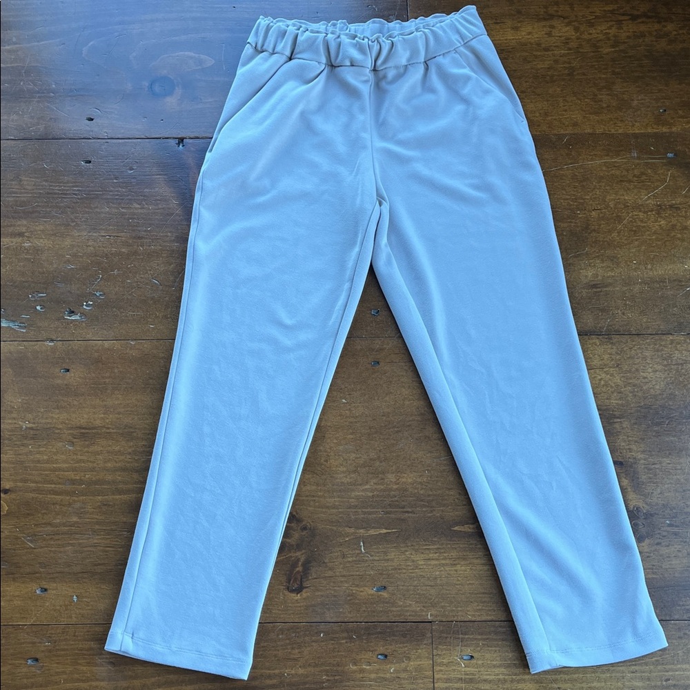 Maison d’Amelie Beige Lounge Pants Sz S